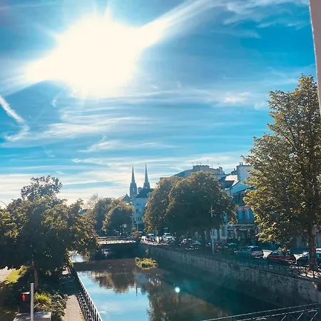 Quimper: T3 Avec Vue Cathedrale Proche Gare Apartment Exterior photo