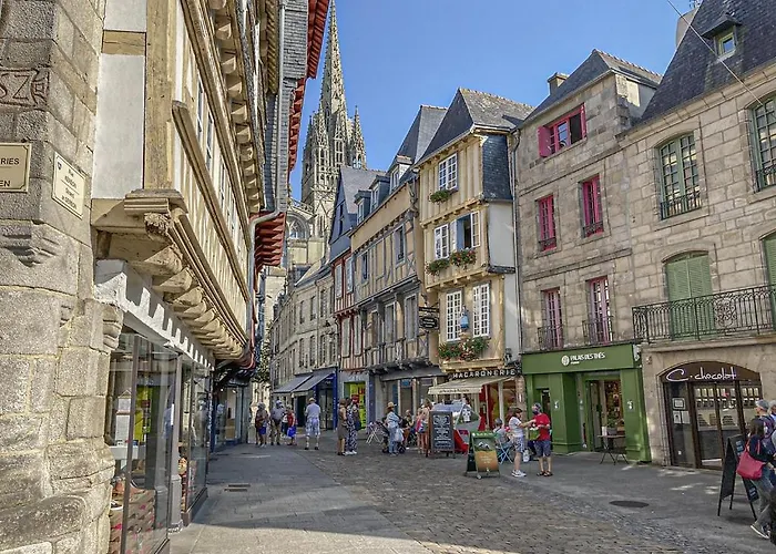 Quimper: T3 Avec Vue Cathedrale Proche Gare