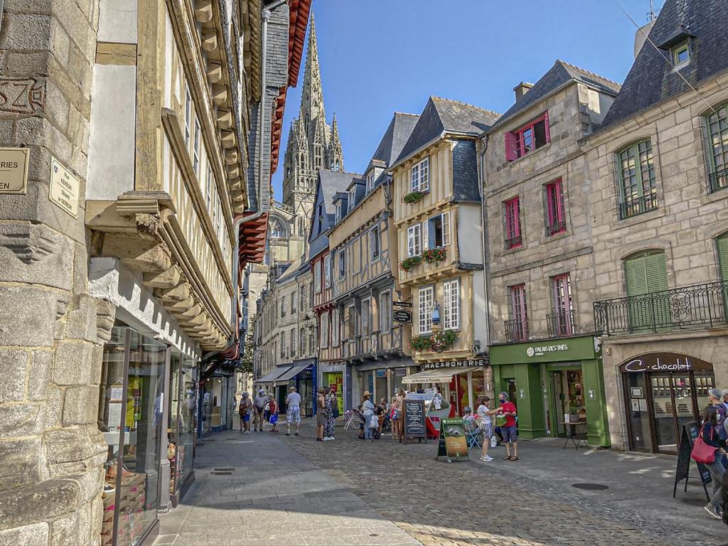 Apartment Quimper: T3 Avec Vue Cathedrale Proche Gare *